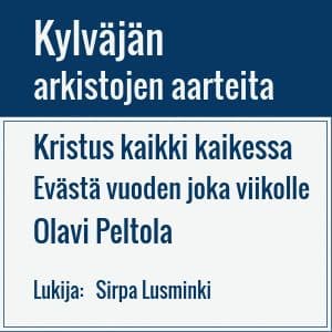 Peltola Olavi: Viikko 50 Jeesus maailman valo ja Jeesus ainoa ilosanoma